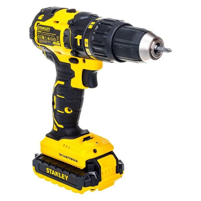 Аккумуляторная дрель-шуруповерт STANLEY SBH20D2K ударная