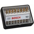 Набор бит Bosch 49мм TIN Robust Line 8шт (572) Набор бит Bosch 49мм TIN Robust Line 8шт (572)