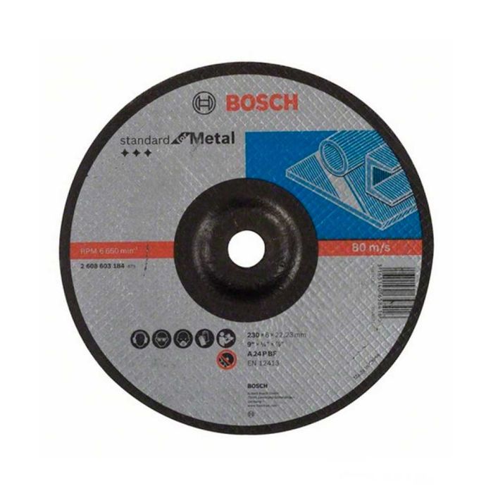 Круг шлифовальный по металлу Bosch Standart for Metal 230х6x22.2