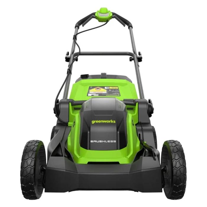 Аккумуляторная газонокосилка Greenworks GD40LM411 (без акк, без з/у)
