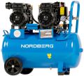 Компрессор безмасляный 220В, ресив. 50л, 440л/мин NORDBERG NCEO50/440 Компрессор безмасляный 220В, ресив. 50л, 440л/мин NORDBERG NCEO50/440