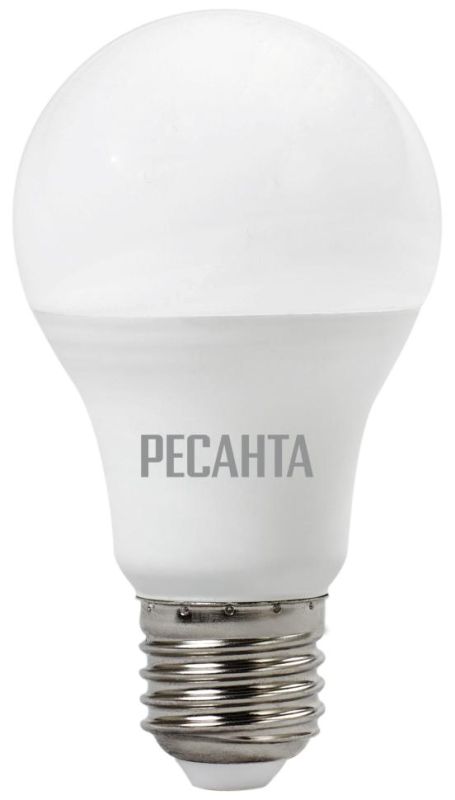Лампа светодиодная Ресанта LL-R-A80-20W-230-6K-E27
