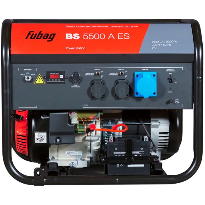 Бензиновый генератор Fubag BS 8000 A ES (091)
