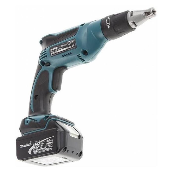 Аккумуляторная дрель-шуруповерт Makita DFS451RFE для гипсокартона