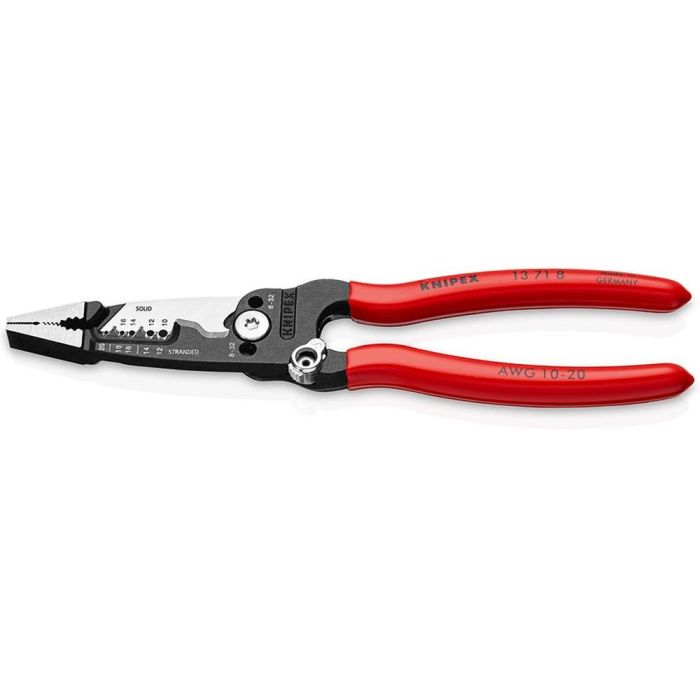 Клещи электромонтажные, 7-в-1, американская модель, зачистка 18-10 AWG (1-жил) and 20-12 AWG (многож