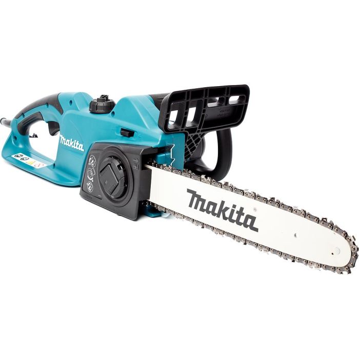 Электрическая цепная пила Makita UC3541A + перчатки L + Очки защитные