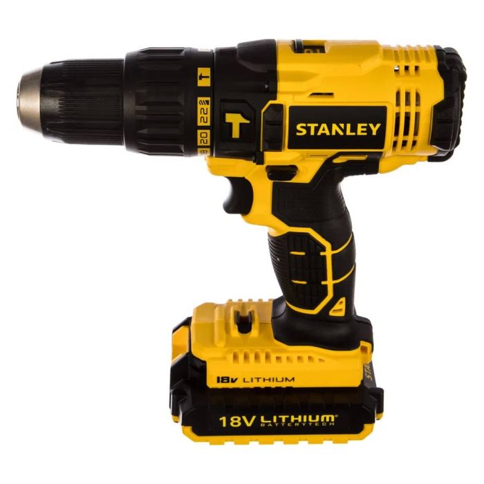 Аккумуляторная дрель-шуруповерт STANLEY SCH201D2K ударная