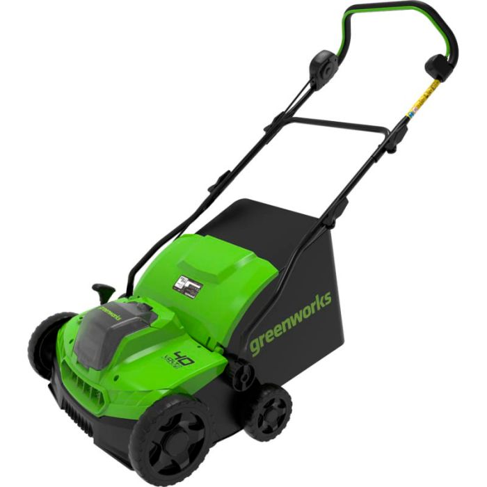 Аккумуляторный аэратор-скарификатор Greenworks GD40SC36k4