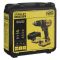 Аккумуляторная дрель-шуруповерт STANLEY SFMCD721D2K (BL) ударная