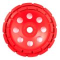 Чашка алмазная шлифовальная REDVERG 180мм 2-х рядная (900451) Чашка алмазная шлифовальная REDVERG 180мм 2-х рядная (900451)