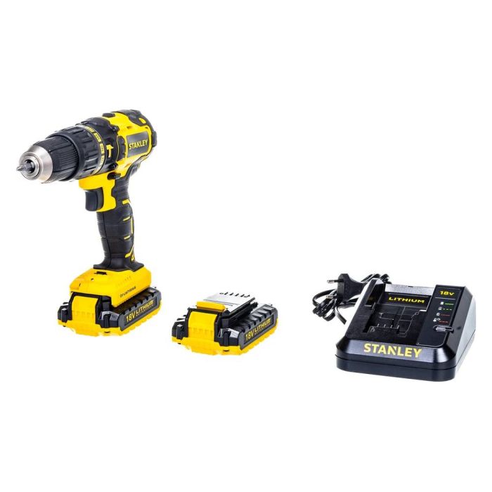 Аккумуляторная дрель-шуруповерт STANLEY SBH20D2K ударная