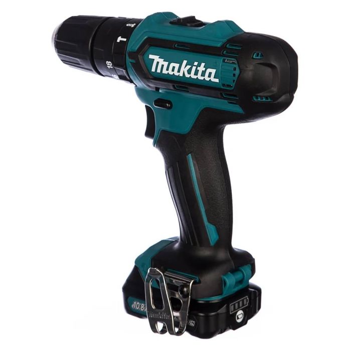 Аккумуляторная дрель-шуруповерт Makita HP331DWAE ударная