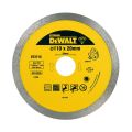 Диск алмазный по керамике DeWalt DT3715 110х20мм Диск алмазный по керамике DeWalt DT3715 110х20мм