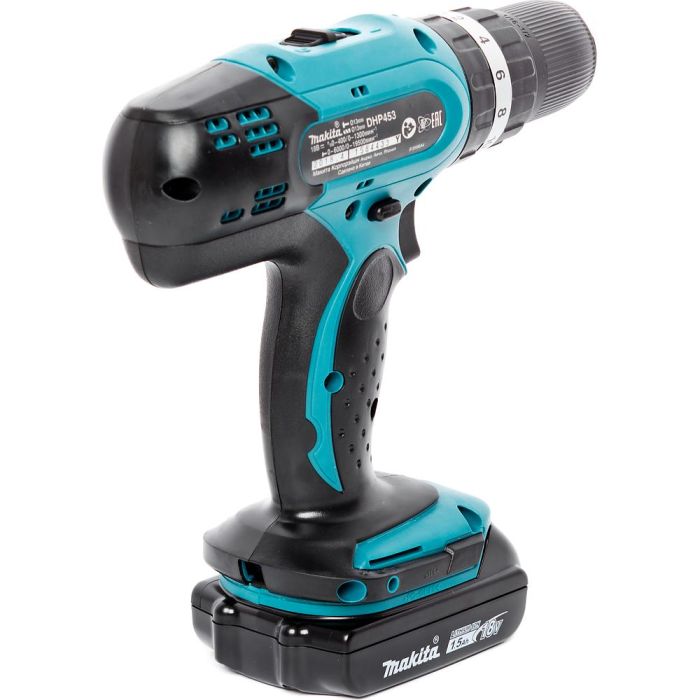 Аккумуляторная дрель-шуруповерт Makita DDF453SYE