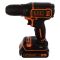 Аккумуляторная дрель-шуруповерт Black&Decker BDCDC18KB