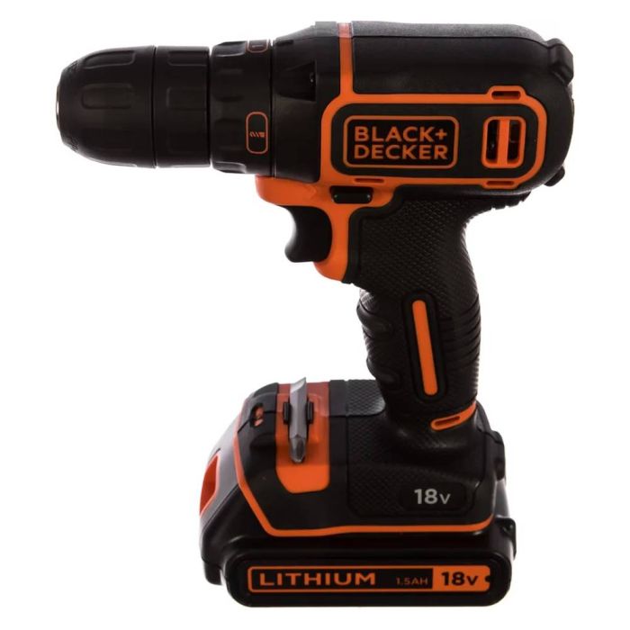 Аккумуляторная дрель-шуруповерт Black&Decker BDCDC18KB