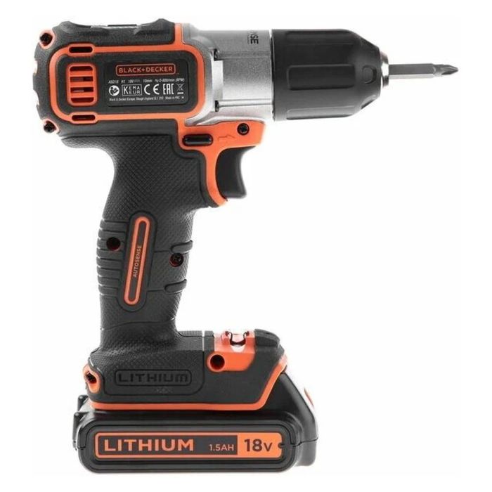 Аккумуляторная дрель-шуруповерт Black&Decker ASD18K