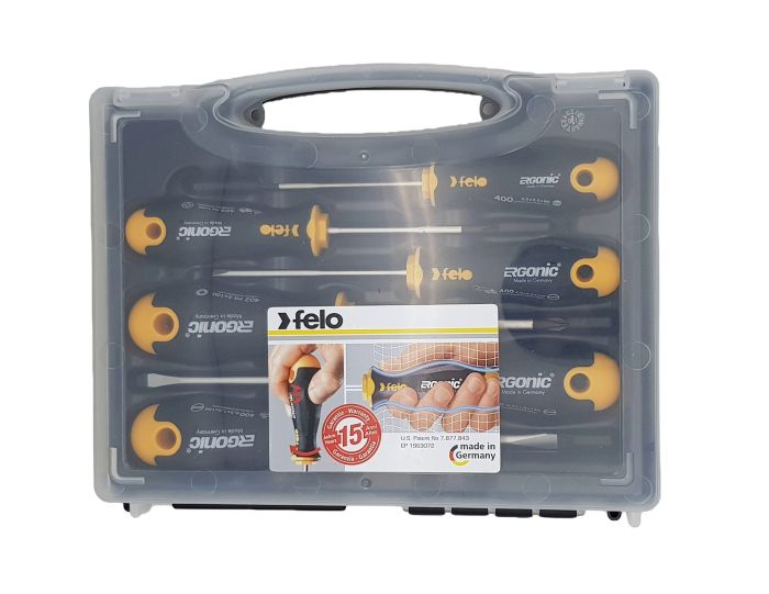 Набор отверток Felo Ergonic, 6 шт в кейсе, 40020636