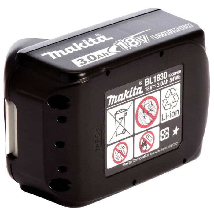 Аккумулятор Makita BL1830B Li-Ion 18В 3Ач