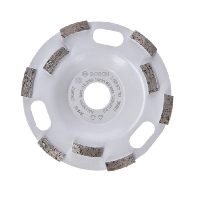 Чашка алмазная шлифовальная Bosch Expert for Concrete 125мм (763)