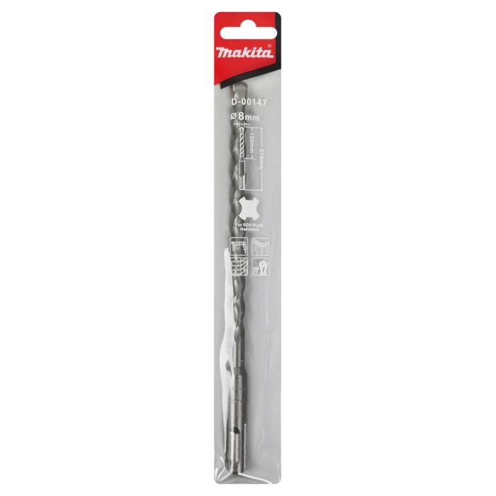 Бур SDS-plus Makita 8x210мм (D-00147)