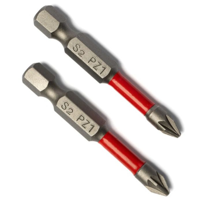 Бита REDVERG Pz1х50мм ударная 2шт (720971)