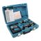 Аккумуляторная дрель-шуруповерт Makita DDF453SYE+набор сверл D-20769+очки PGW-180110/CLEAR+перчатки PGH-160350-L