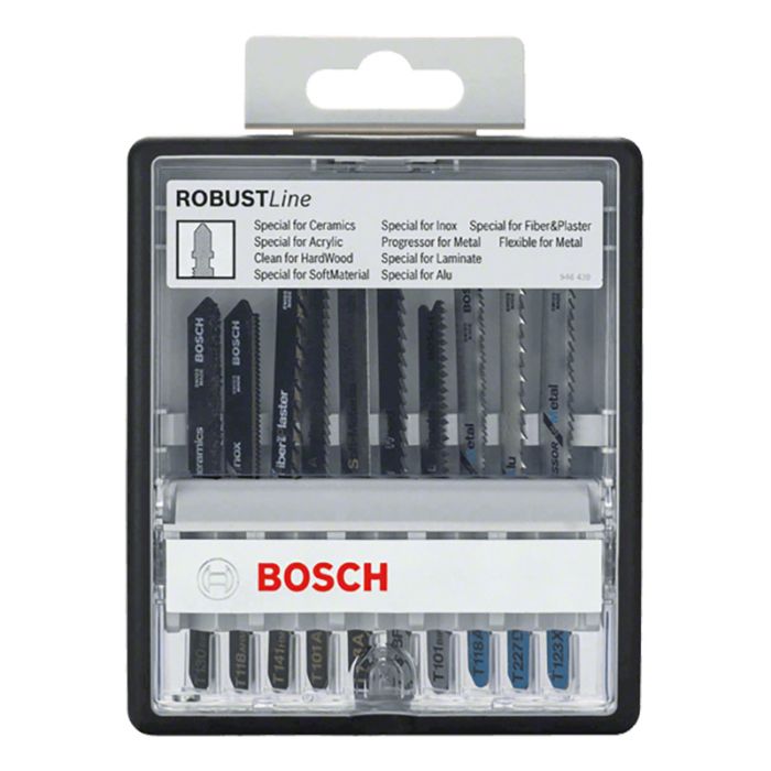 Набор пилок для лобзика универсальные Bosch 10шт (574)