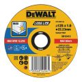 Круг отрезной по металлу DeWalt DT43906 125х22.2х1.6мм Круг отрезной по металлу DeWalt DT43906 125х22.2х1.6мм