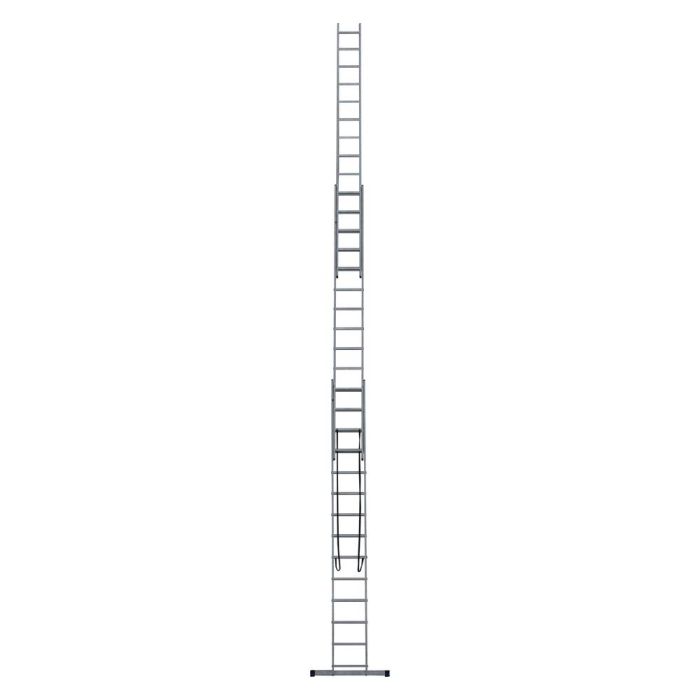Лестница алюминиевая STAIRS трехсекционная 3x14 ступеней (AL314)
