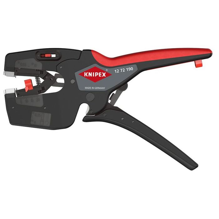 KNIPEX NexStrip Стриппер автоматический 3-в-1, 0.03-10 мм2 AWG 32-8, рез до 10 мм2, обжим: квадрат