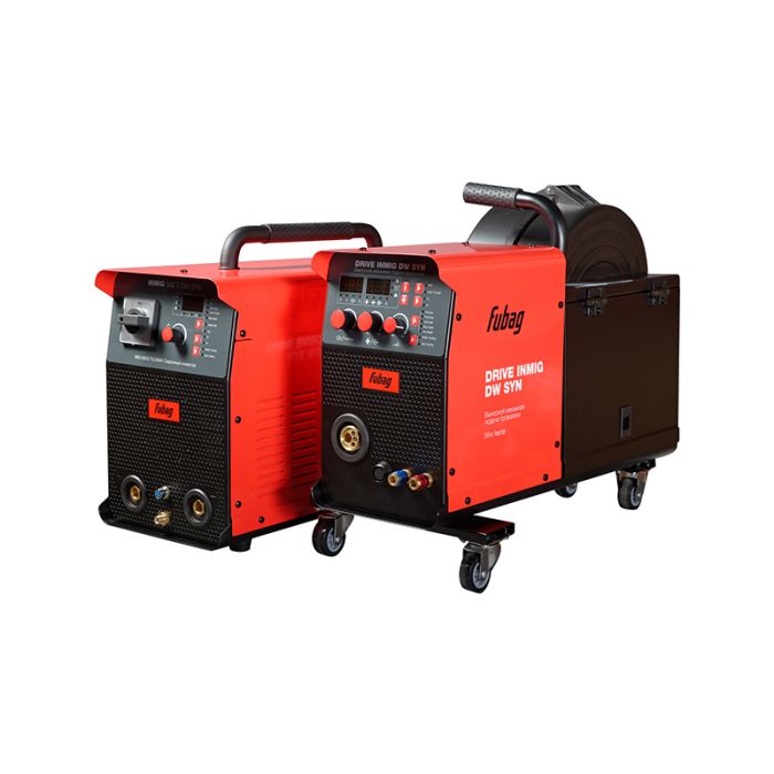 FUBAG Сварочный полуавтомат инвертор INMIG 500T DW SYN + Подающий механизм DRIVE INMIG DW SYN + Шлан
