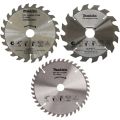Диск пильный по дереву Makita 165x20мм 16/24/40T 3шт (D-46333) Диск пильный по дереву Makita 165x20мм 16/24/40T 3шт (D-46333)