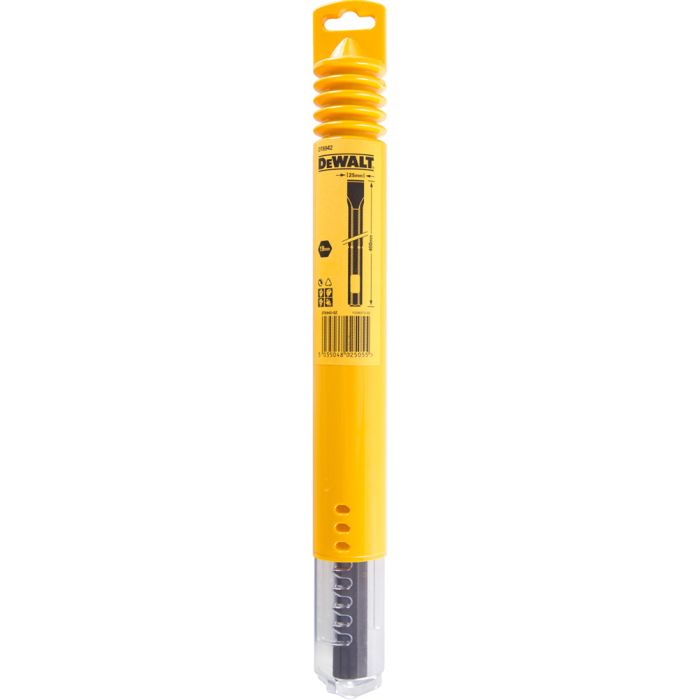 Зубило DeWalt DT6942 HEX19 25х400мм плоское
