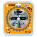 Диск пильный по дереву DeWalt CONSTRUCT DT1949 165х20мм 24T Диск пильный по дереву DeWalt CONSTRUCT DT1949 165х20мм 24T
