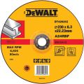 Круг шлифовальный по металлу DeWalt Industrial DT42620Z 230х6.3x22.2мм Круг шлифовальный по металлу DeWalt Industrial DT42620Z 230х6.3x22.2мм