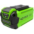 Аккумулятор Greenworks Li-Ion 40В 2Ач с USB разъемом Аккумулятор Greenworks Li-Ion 40В 2Ач с USB разъемом