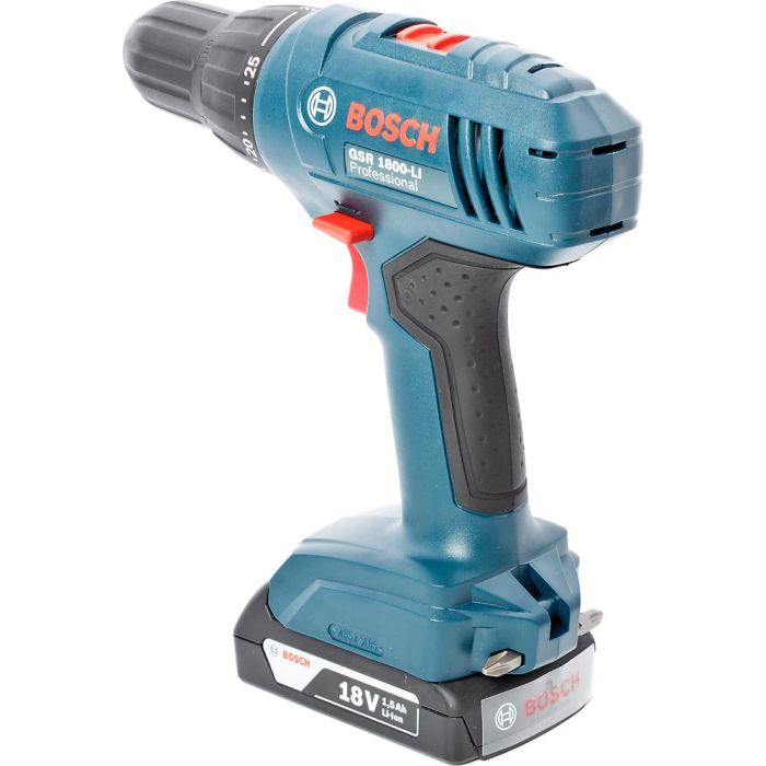 Аккумуляторная дрель-шуруповерт Bosch GSR 1800-LI(8308)
