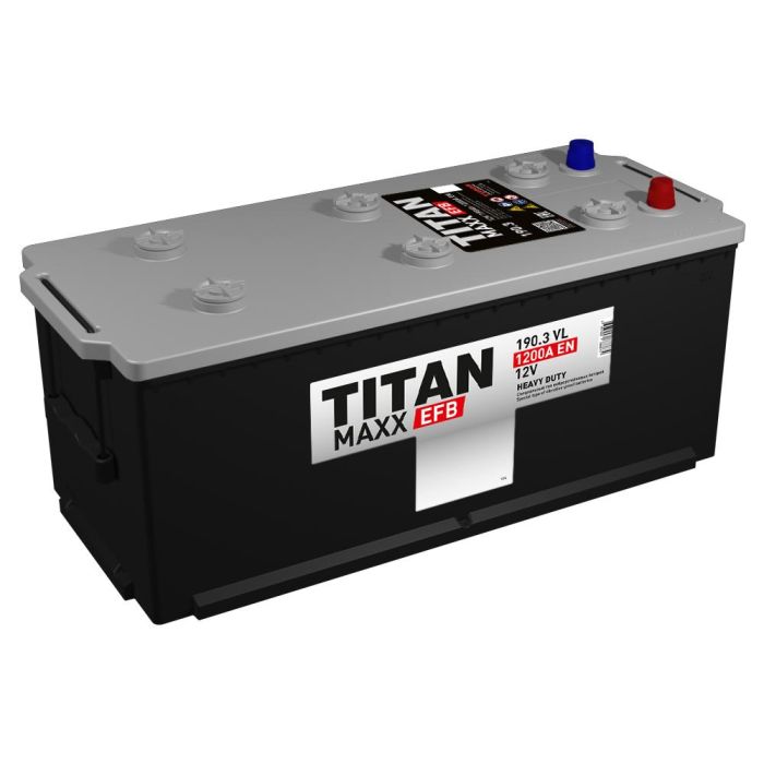Аккумулятор TITAN MAXX EFB 6CT-190.3 VL