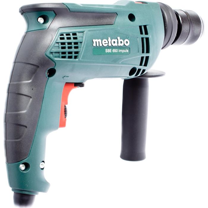Сетевая дрель Metabo SBE 650 Impuls ударная (БЗП) 600672000