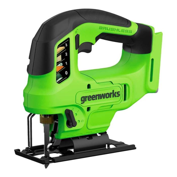 Аккумуляторный лобзик Greenworks GD24JS90 (без акк, без з/у)