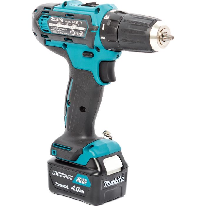 Аккумуляторная дрель-шуруповерт Makita DF331DWME