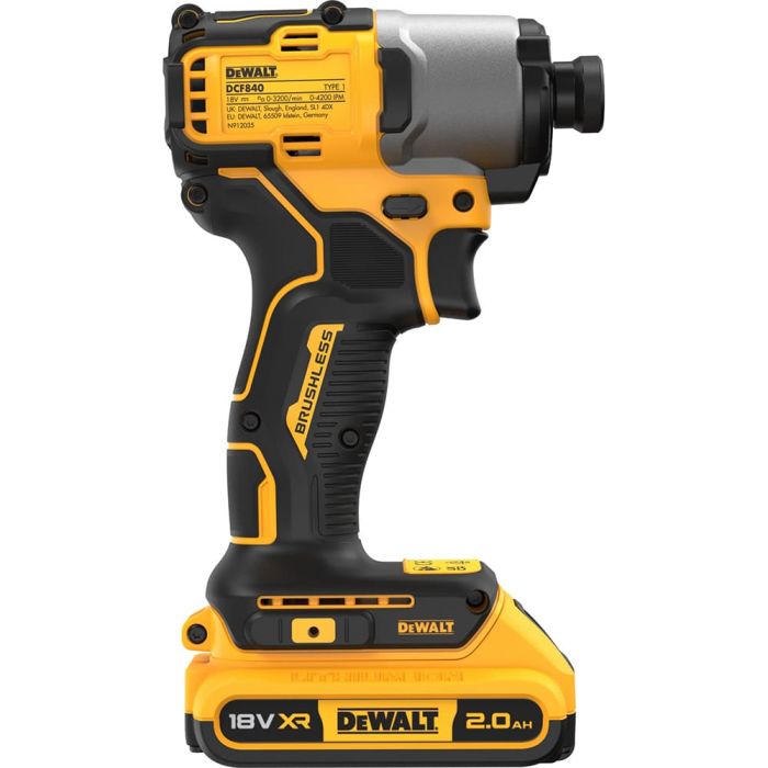Аккумуляторная дрель-шуруповерт DeWalt DCF840D2T ударная