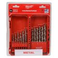 Набор сверл по металлу Milwaukee GEN III THUNDERWEB HSS-G 1-10мм 19шт Набор сверл по металлу Milwaukee GEN III THUNDERWEB HSS-G 1-10мм 19шт