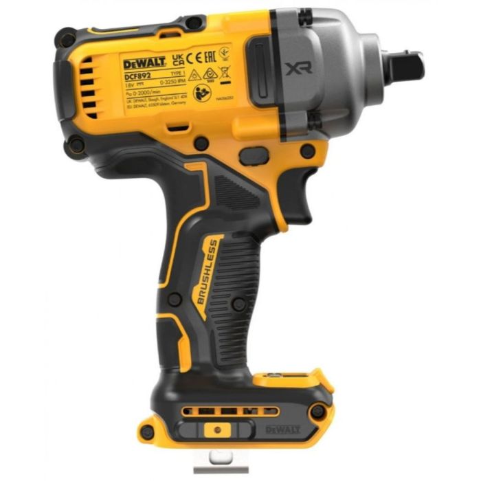 Аккумуляторный гайковерт DeWalt DCF892NT ударный (без акк, без з/у)