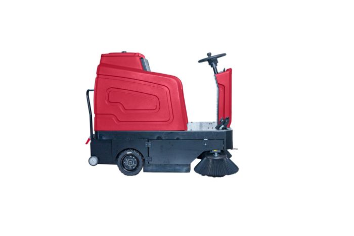 Аккумуляторная подметальная машина c местом для оператора Vostok SW1250 (с гелевой АКБ)