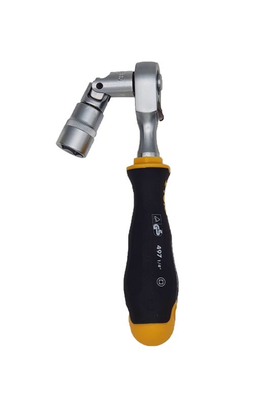 Felo Набор головок с трещоткой и отверткой 1/4" ERGONIC в кейсе, 19 шт 05781956