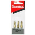 Бита Makita PH2x25мм 3шт (P-38582) Бита Makita PH2x25мм 3шт (P-38582)