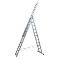 Лестница алюминиевая STAIRS трехсекционная 3x11 ступеней (AL311) Лестница алюминиевая STAIRS трехсекционная 3x11 ступеней (AL311)