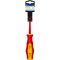 Отвертка диэлектрическая Кобальт Ultra Grip FL/PZ1х80мм 799-727